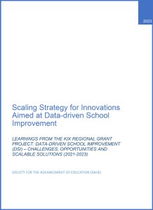 Scaling Strategy for Innovations Aimed at Data-driven School Improvement
